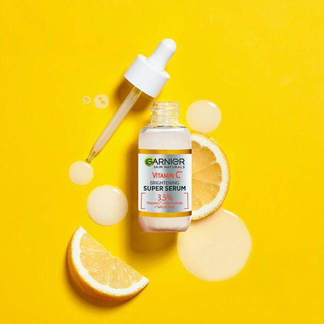 Garnier Skin Naturals Vitamin C Brightening Super Serum odos serumas moterims, 30 ml