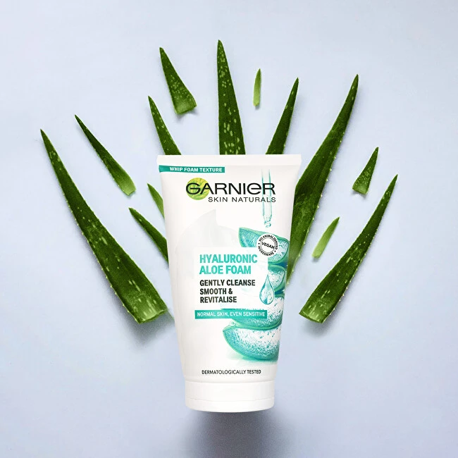 Garnier Skin Naturals hialurono alavijo putos valomosios putos moterims, 150 ml