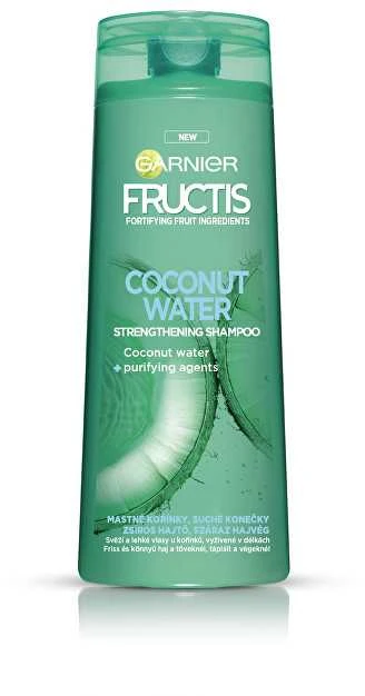 Garnier Fructis Coconut Vanduo Šampūnas moterims, 400 ml