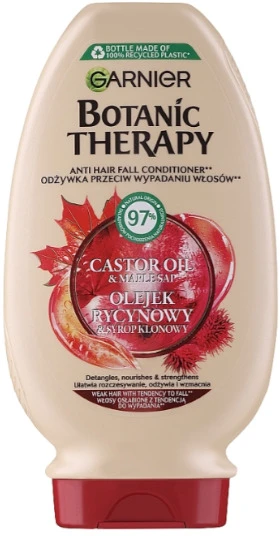 Garnier Botanic Therapy Ricinus Oil & Almond plaukų balzamas moterims, 200 ml