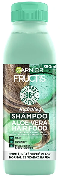 Garnier Fructis Hair Food Aloe Vera Hydrating Šampūnas Šampūnas moterims, 350 ml