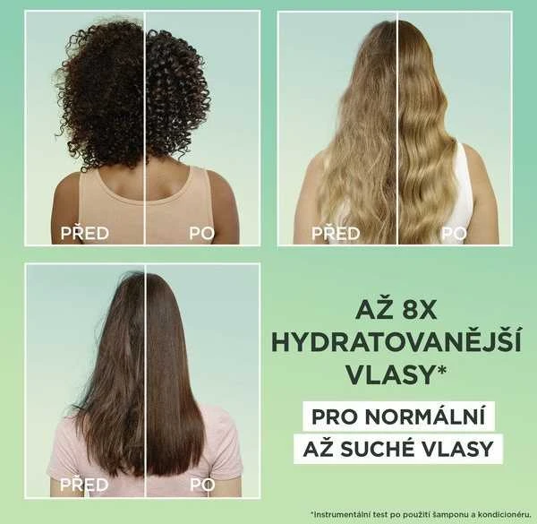 Garnier Fructis Hair Food Aloe Vera Hydrating Šampūnas Šampūnas moterims, 350 ml