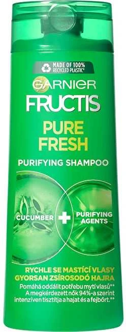 Garnier Fructis Pure Fresh Šampūnas moterims, 400 ml