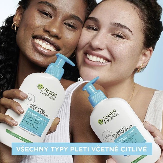 Garnier Pure Active Hydrating Deep Valiklis valomasis gelis unisex, 250 ml