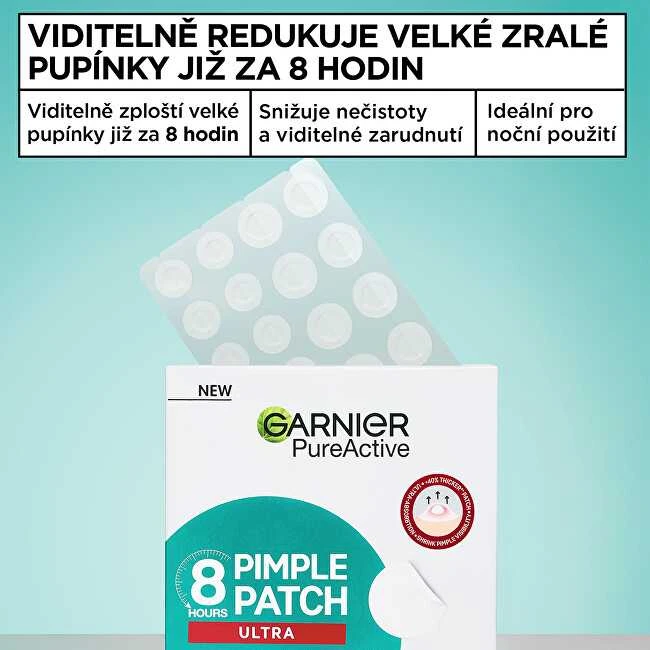 Garnier hidrokoloidiniai pleistrai nuo spuogų, 8 val., itin veiksmingas, 22 vnt.