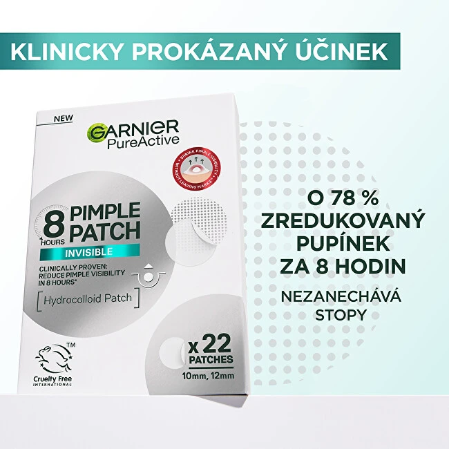 „Garnier Pure Active Pimple Patch“ vietinė priežiūra