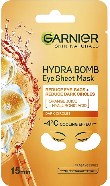 Garnier Skin Naturals Moisture+ Fresh Look Eye Mask moterims, 1 vnt