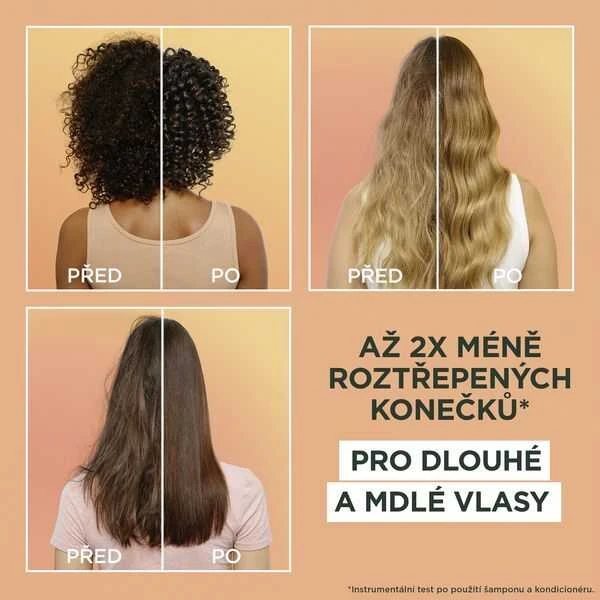 Garnier Fructis Hair Food Pineapple Glowing Lengths Mask plaukų kaukė