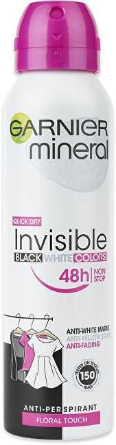 Garnier Mineral Invisible Protection Floral Touch Antiperspirant moterims, 150 ml