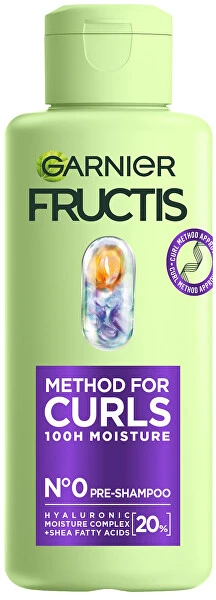Garnier Fruit Method Skirtas garbanotiems plaukams Šampūnai prieš šampūną