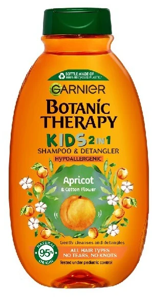 Garnier Botanic Therapy Kids Lion King Šampūnas & Detangler Šampūnas vaikams, 400 ml