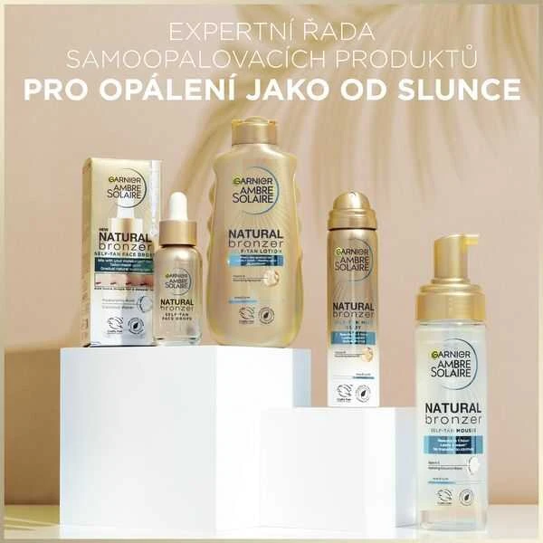 Garnier Ambre Solaire natūralus bronzinis savaiminio įdegio produktas
