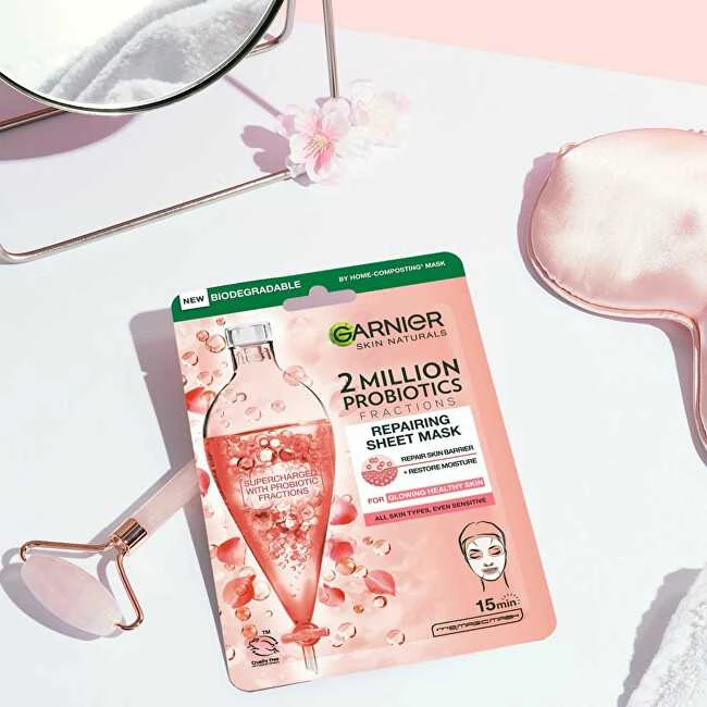 Garnier Medžiaginių veido kaukių rinkinys Party Mix 4+1 vnt.