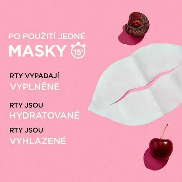 Garnier Skin Naturals Lips Replump Mask veido kaukė moterims, 5 g