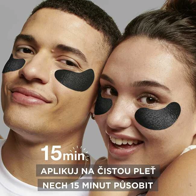 Garnier Skin Naturals Charcoal Caffeine Depuffing Eye Mask Akių kaukė