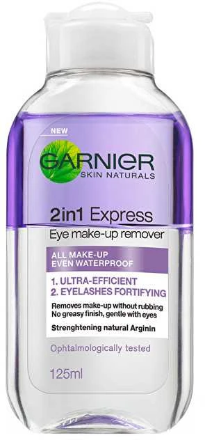 Garnier Express 2in1 Eye makiažo valiklis moterims, 125 ml
