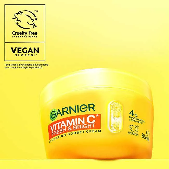 Garnier Vitamin C* Fresh & Bright Sorbet Kreminis 85 ml