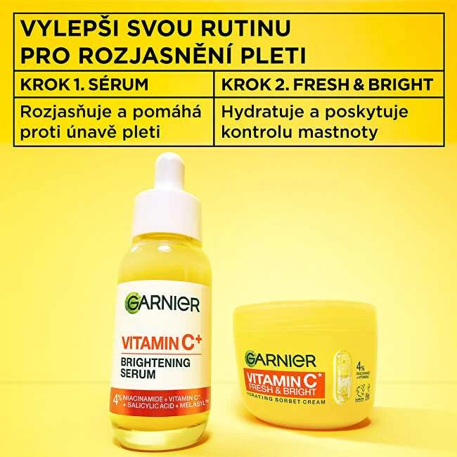 Garnier Vitamin C* Fresh & Bright Sorbet Kreminis 85 ml