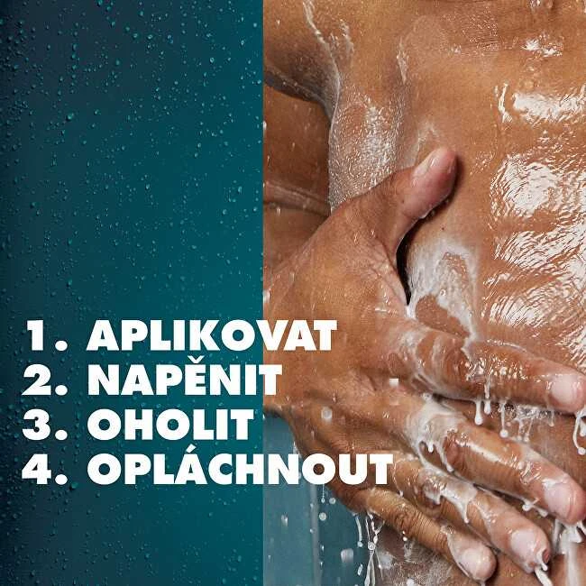 Gillette Body & Intimate Pubic 2in1 Skutimosi Kremas ir Valiklis, 177 ml