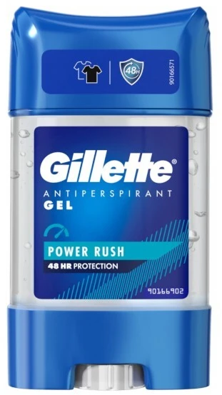 Gillette Gel antiperspirant for men Power Rush 70 ml