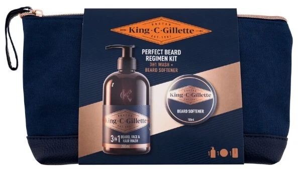 „Gillette King C. Perfect Beard Regen“ rinkinys barzdos plovimui