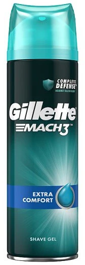 Gillette Mach3 Shaving Gel, 200 ml
