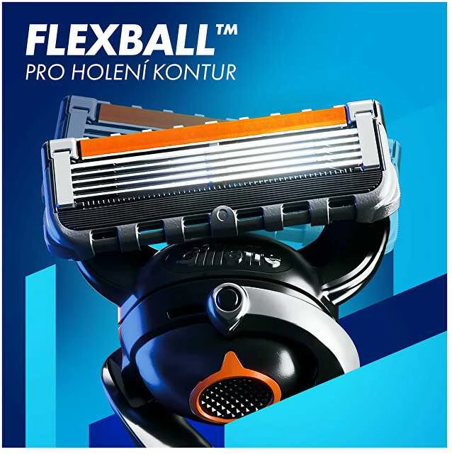 Gillette Fusion5 ProGlide Skustuvas Vyrams + 4 Skutimosi Galvučių