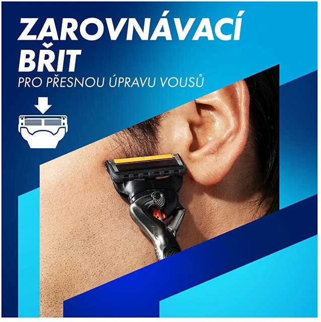Gillette Fusion5 ProGlide Skustuvas Vyrams + 4 Skutimosi Galvučių