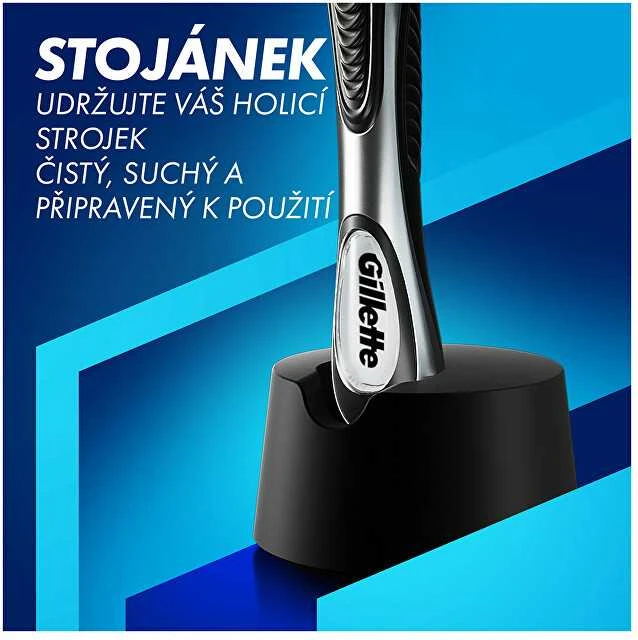 Gillette Fusion5 ProGlide Skustuvas Vyrams + 4 Skutimosi Galvučių