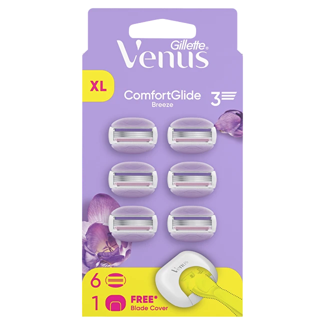 Gillette Venus ComfortGlide Breeze NH 6 pcs + Cover