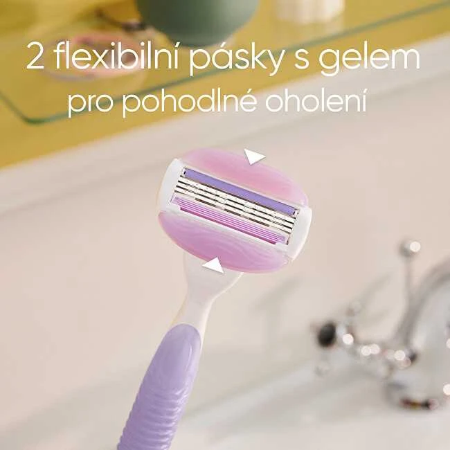 Gillette Venus Comfortglide Breeze skustuvas + 4 galvutės