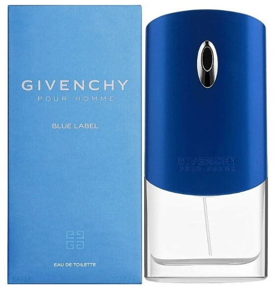 Kvepalai vyrams Givenchy Pour Homme Blue Label EDT, 100 ml