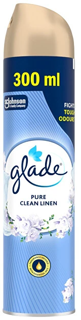 Oro gaiviklis GLADE Pure Clean Linen, purškiamas, 300ml