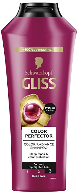 Schwarzkopf Gliss Colour Perfector Šampūnas moterims, 400 ml