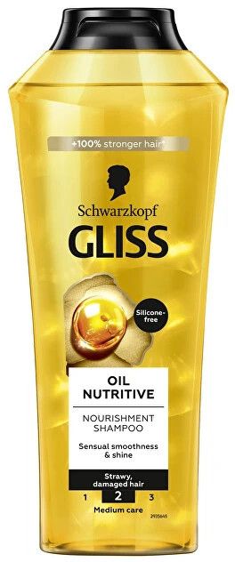 Schwarzkopf Gliss Oil Nutritive Šampūnas moterims, 400 ml
