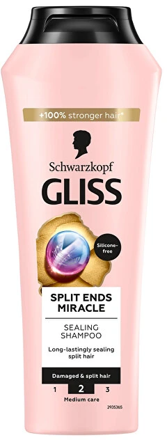 Gliss Kur Schwarzkopf Gliss Split Ends Miracle Sealing Šampūnas Šampūnas moterims, 250 ml