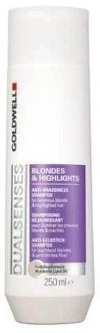 Šviesintų plaukų šampūnas Goldwell Blondes&amp;Highlights Anti-Geltona Šampūnas 1000ml