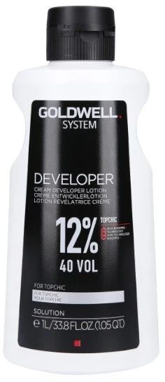 „Goldwell System Kreminis“ ryškalo losjonas 12 %, 40 tūrio %, 1000 ml