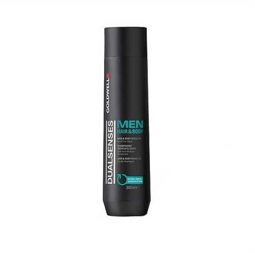 Vyriškas plaukų ir kūno šampūnas Goldwell Men Hair & Body, 1000 ml