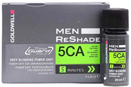 Goldwell Men ReShade 5CA Power Shot 4 x, 20 ml