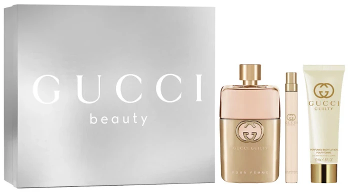Rinkinys Gucci Guilty EDP, 90 ml Body, 75 ml EDP, 10 ml@