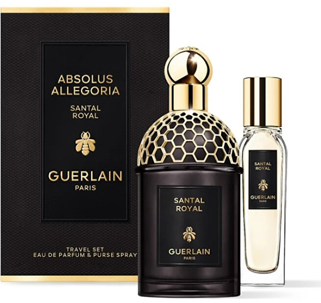 Guerlain Santal Royal parfuminio vandens rinkinys 125ml + kvepalų vandens purškiklis 15ml