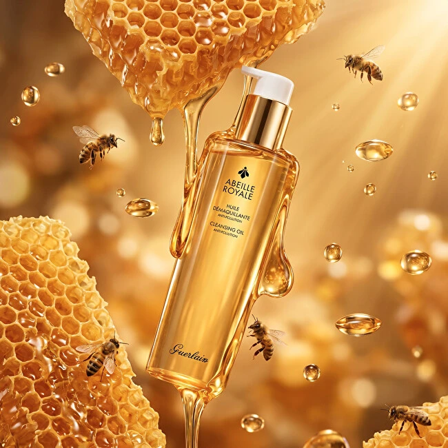 Guerlain Abeille Royale Huile Démaquillante Anti-Pollution, 150 ml