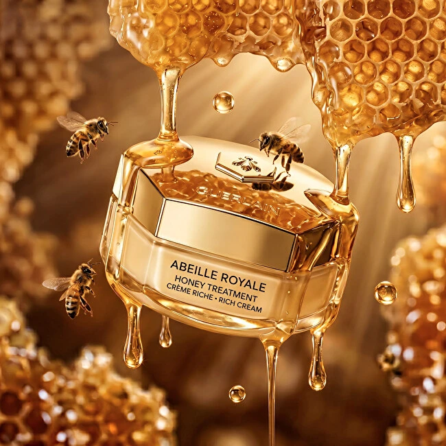 Guerlain Abeille Royale Honey Treatment Rich Kreminis veido kremas, 50 ml