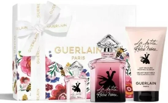 Guerlain La Petite Robe Noire Intense rinkinys moterims (EDP, 50 ml + EDP, 5 ml + kūno losjonas, 75 ml)