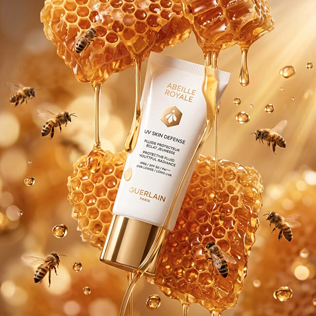 Guerlain Abeille Royale Uv Skin Defense Fluido, 50 ml