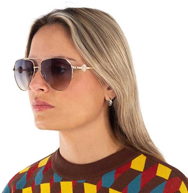 Akiniai GUESS GF6140-32W. Akiniai przeciwsłoneczne, Kolor auksinė. Kobieta.