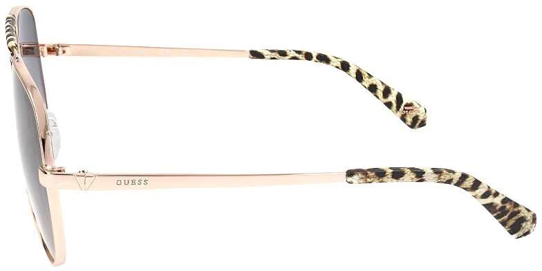 Guess GU5209 akiniai nuo saulės rožinio aukso rėmeliais