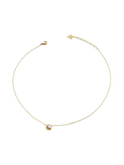 Guess Aurora auksinis-plated moon pakabukas JUBN06232JWYGT/U