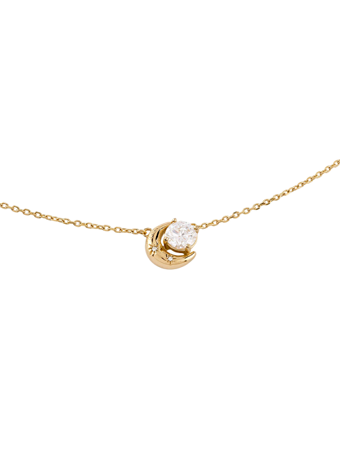 Guess Aurora auksinis-plated moon pakabukas JUBN06232JWYGT/U